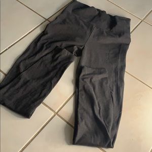 Gray leggings